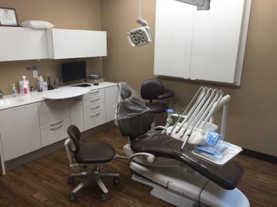 Treatment room at Maggie A. Kleem DDS dental office in Berea, Ohio